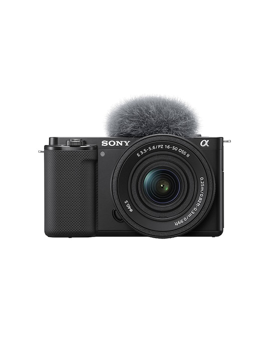 Kit cámara s/esp y acc Sony modelo ZV-E10k con lente zoom f /3.5
