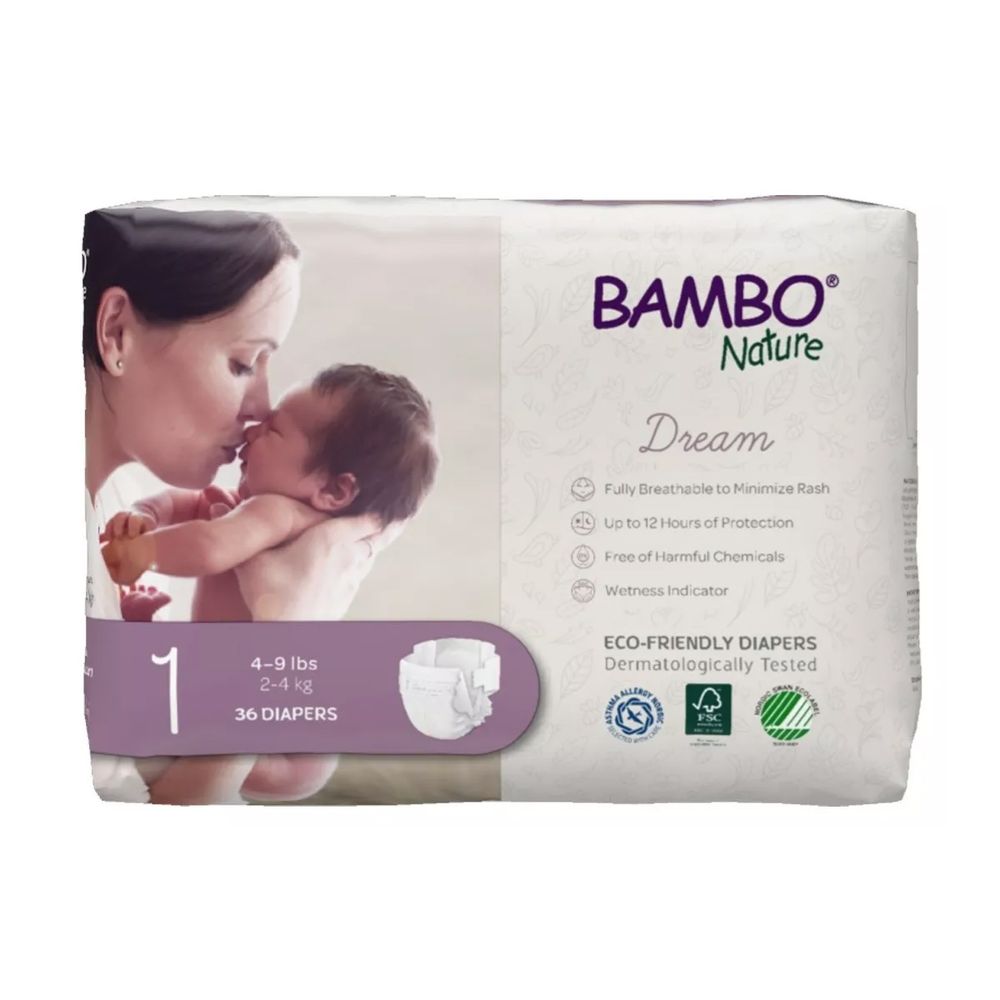 Pañales Bambo Nature Dream Talla 1
