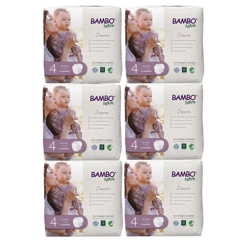 Pañales Bambo Nature Dream Talla 4