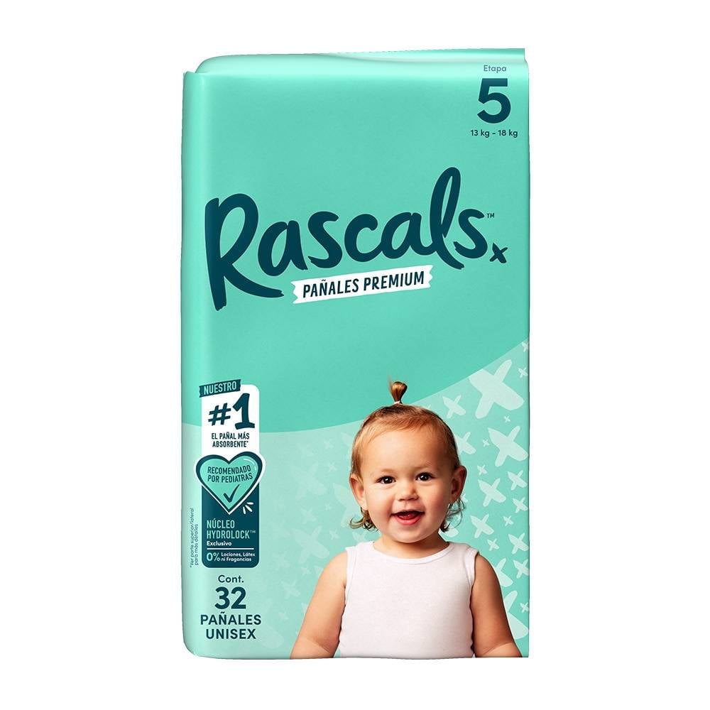 Pañales Rascal + Friends Premium Etapa 5