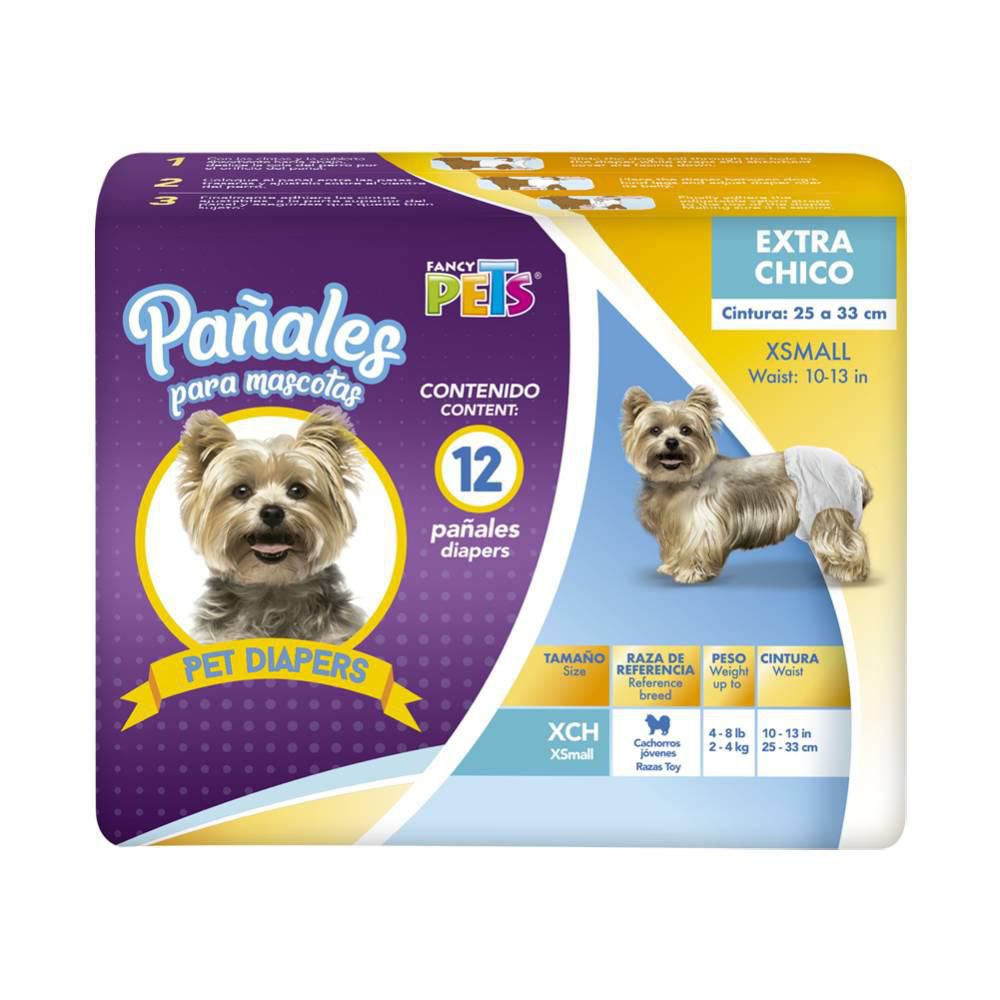 Pañales para Perro Fancy Pets Talla Extra Chico