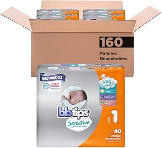 BBtips Sensitive Pañales Talla 1