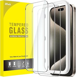 Protector de Pantalla JETech iPhone 15 Pro Max