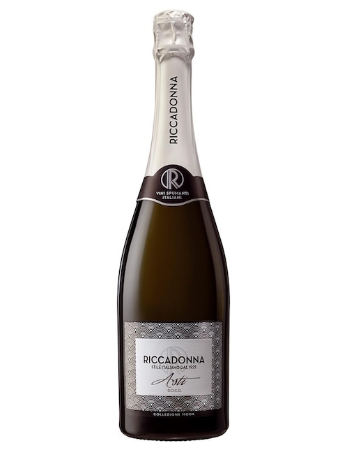 Vino espumoso blanco Moscatel Riccadonna Italia 750 ml