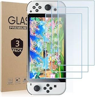 MORNWELL Protector de Pantalla para Nintendo Switch OLED