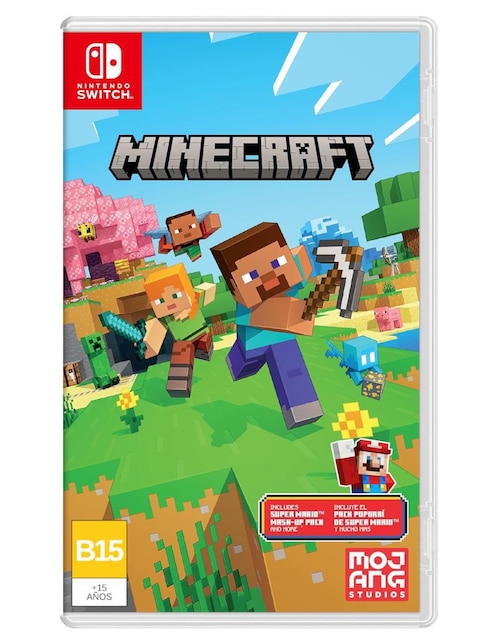 Minecraft + Super Mario