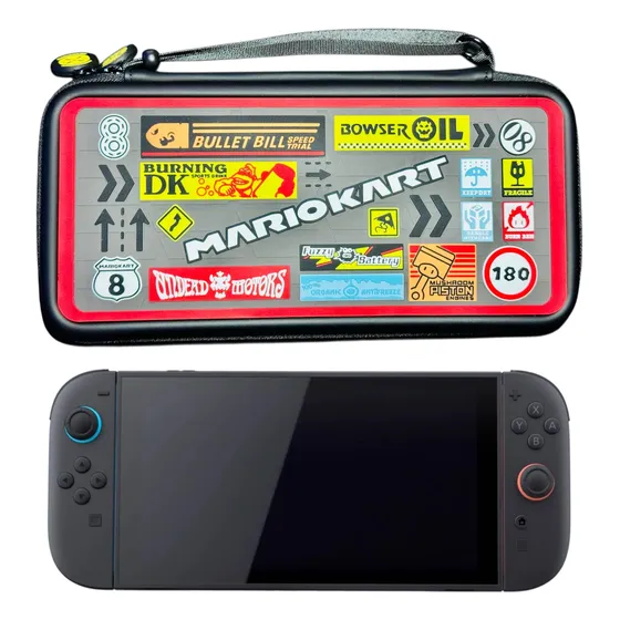 Estuche Protect Pro Super Mario Kart World Nintendo Switch 2