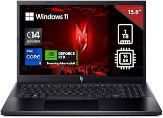 Acer Nitro V 15.6" FHD 144Hz/165Hz Gaming Laptop with Intel Core i9 and 1TB SSD