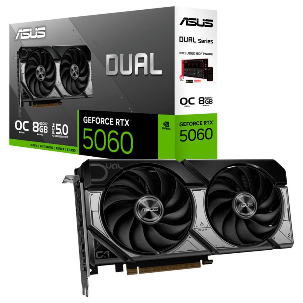 ASUS Dual GeForce RTX 5060 8GB GDDR7 OC Edition