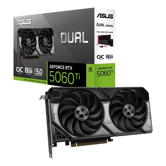 ASUS Dual GeForce RTX 5060 Ti 8GB GDDR7 OC