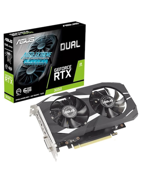 ASUS Dual GeForce RTX 3050 6GB GDDR6 OC