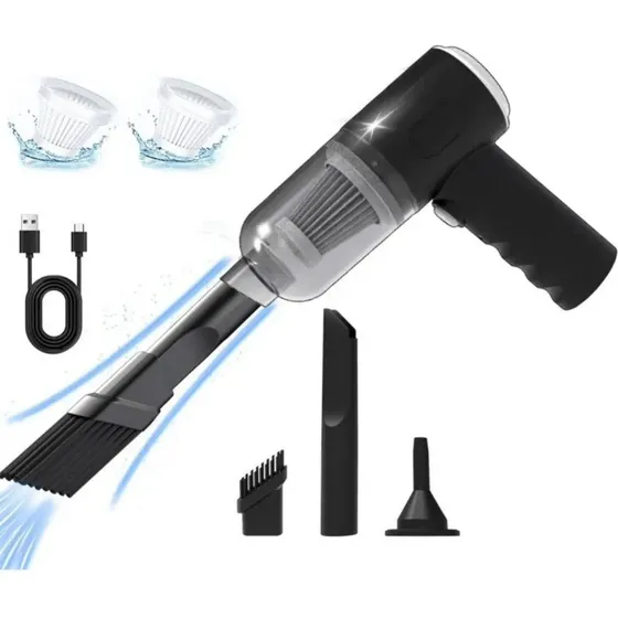 Mini Aspiradora Inalámbrica Recargable