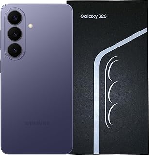 Samsung Galaxy S26 5G (​​​SM- S942B​​, International​ Version)​ 256GB ​Storage 12GB RAM​ Android 16​ Factory Unlocked ​Smartphone​​ (Cobalt Violet)