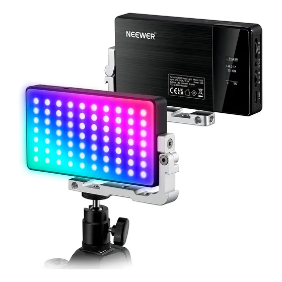 Neewer Luz de Video LED RGB 12W